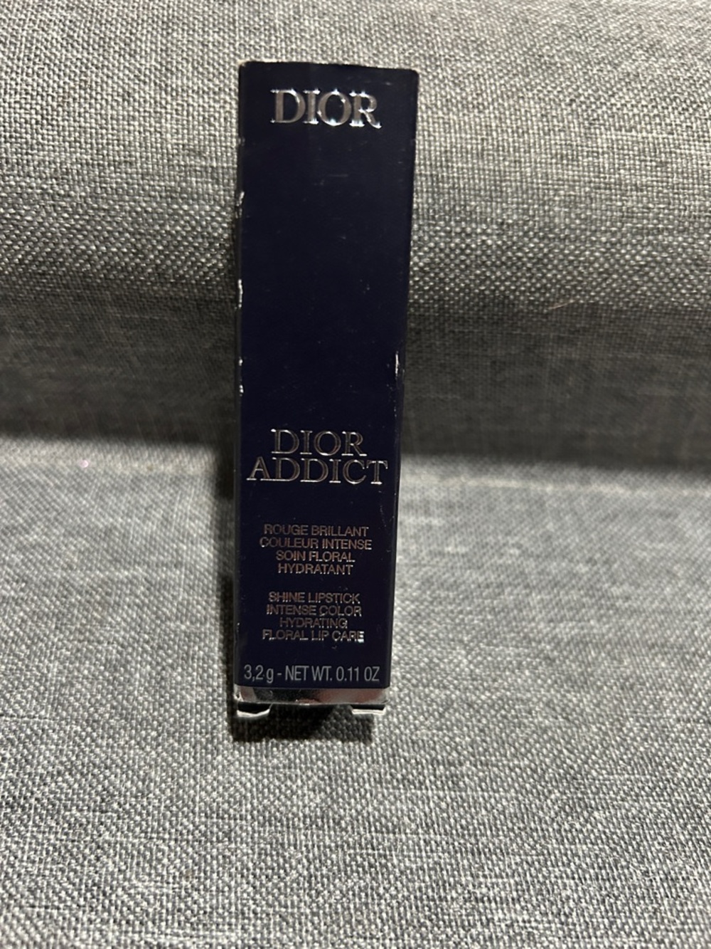 Dior Addict Shine Lipstick in Deep Navy Box